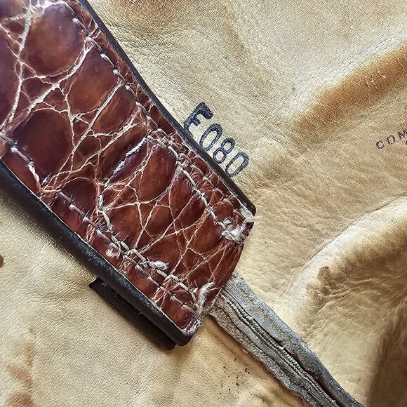 Vintage Justin 8880 Exotic Men's 10.5 Brown Full Alligator Cowboy Western Boots - Picture 9 of 16